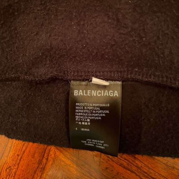 Balenciaga Hoodie - Black, Size: S, Unisex *Please read description* - Picture 6 of 12